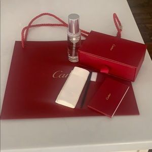Cartier bag and cleaning kit